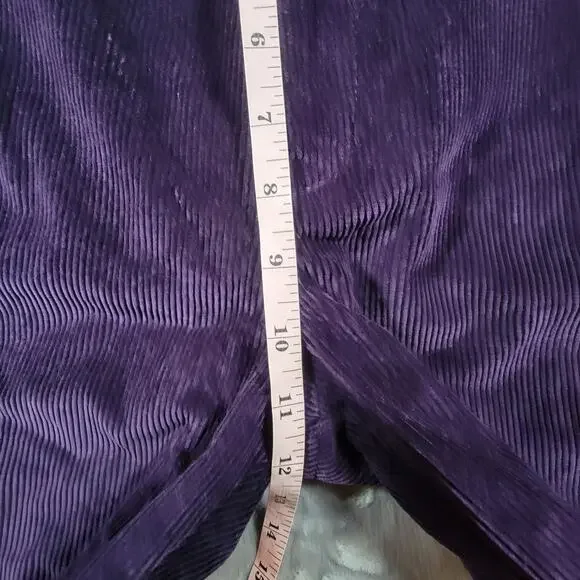 NWT J. Crew Mens 36x32 (31L) Corduroy Chino Pants Purple - Picture 5 of 10
